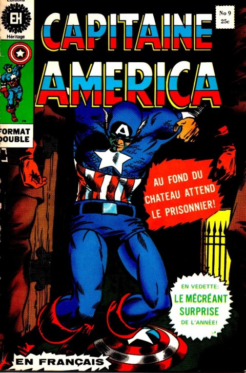Couverture de l'album Capitaine America Tome 9 Mission: Arrêter le Cyborg !