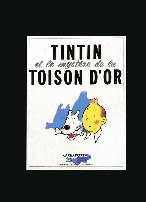 Tintin Tintin et le mystère de la toison d'or T.1