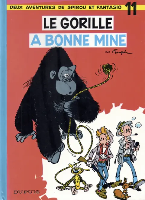 Couverture de l'album Spirou et Fantasio Tome 11 Le gorille a bonne mine