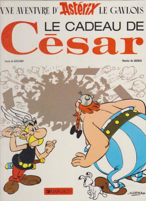 Couverture de l'album Astérix Tome 21 Le cadeau de César