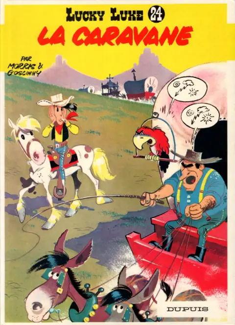Couverture de l'album Lucky Luke Tome 24 La caravane