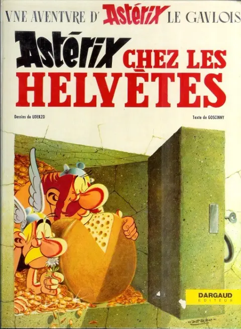 Couverture de l'album Astérix Tome 16 Astérix chez les Helvètes