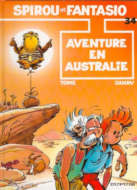 Couverture de l'album Spirou et Fantasio Tome 34 Aventure en Australie
