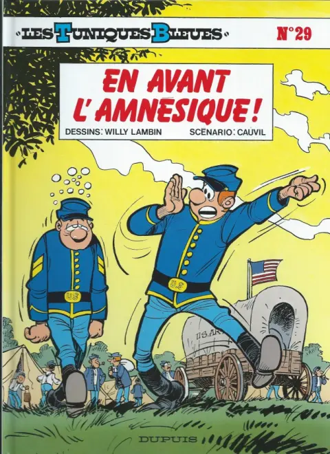 Couverture de l'album Les Tuniques Bleues Tome 29 En avant l'amnésique !