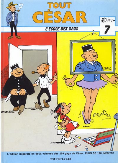 Couverture de l'album Tout César L'école des gags