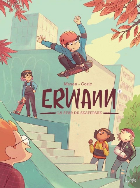 Couverture de l'album Erwann 2 La star du skatepark
