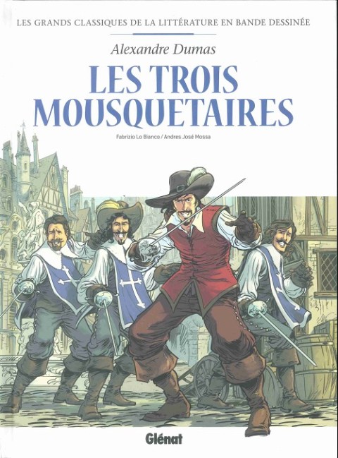 Couverture de l'album Les Grands Classiques de la littérature en bande dessinée Tome 36 Les trois mousquetaires
