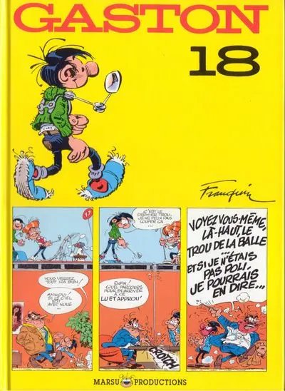 Couverture de l'album Gaston Tome 18