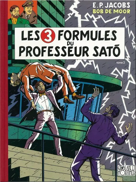 Couverture de l'album Blake et Mortimer Tome 12 Les 3 Formules du Professeur Satô - Tome 2