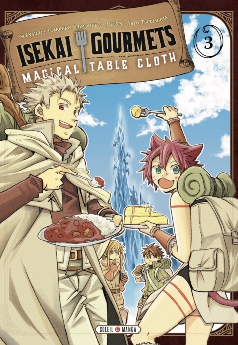Couverture de l'album Isekai Gourmets : Magical Table Cloth 3