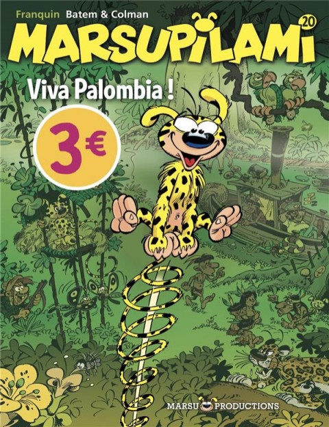 Couverture de l'album Marsupilami Tome 20 Viva Palombia !