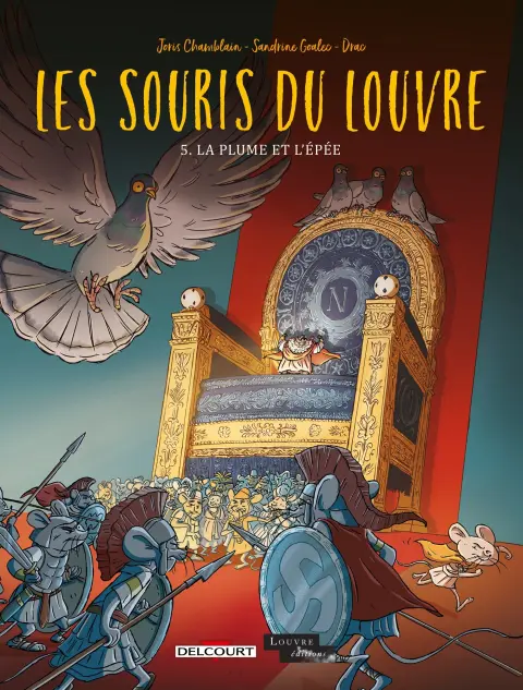 Les Souris du Louvre 5 La plume et l'épée