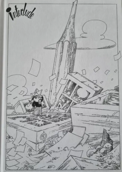 Couverture de l'album Interlude Récit aléatoire d'un dessinateur en quête d'inspiration