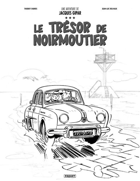 Couverture de l'album Une aventure de Jacques Gipar Tome 10 Le Trésor de Noirmoutier