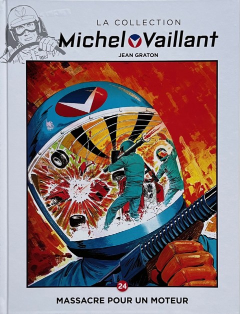Couverture de l'album Michel Vaillant La Collection 24 Massacre pour un moteur