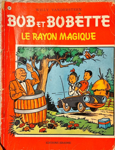 Couverture de l'album Bob et Bobette Tome 107 Le rayon magique