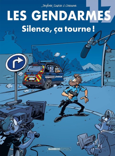 Couverture de l'album Les Gendarmes Tome 17 Silence, ça tourne !