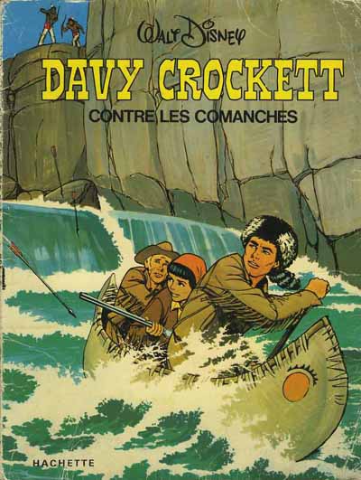 Couverture de l'album Davy Crockett Davy Crockett contre les Comanches