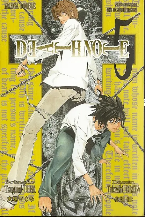 Death note Albums doubles France Loisirs 3 Tomes 5 et 6