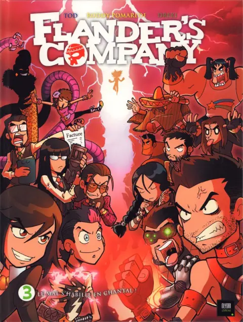 Flander's Company Tome 3 Le mal s'habille en Chantal !