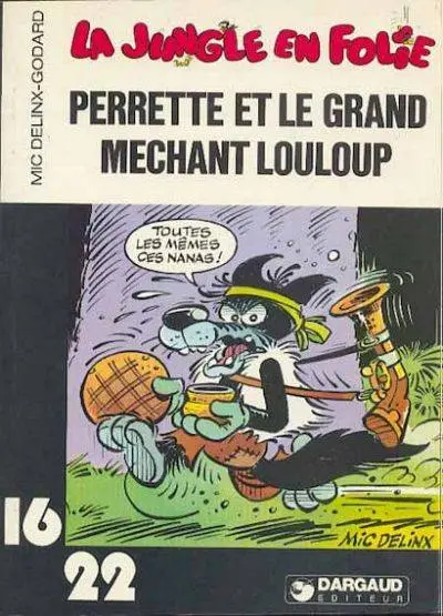 Couverture de l'album La Jungle en folie Tome 4 Perrette et le grand méchant louloup