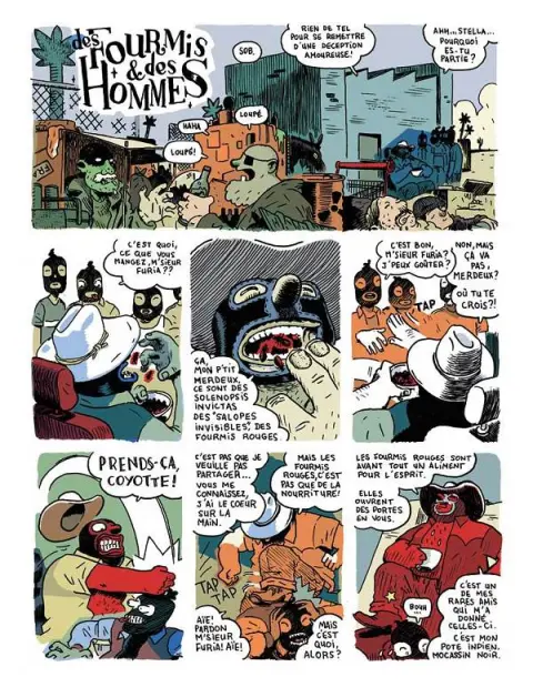 Planche de l'album Lucha Libre Tome 6 Traité de savoir-vivre