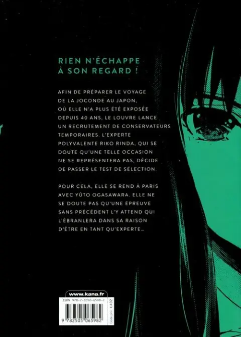 Verso de l'album Q Mysteries 6