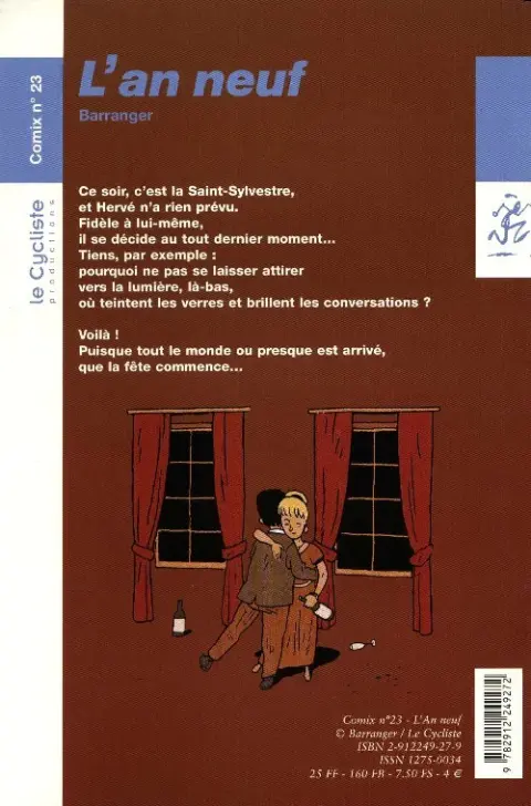 Verso de l'album L'An neuf