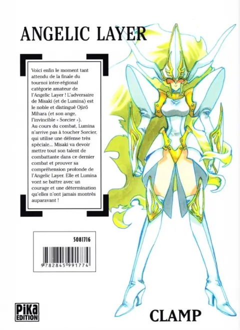 Verso de l'album Angelic Layer Combat 5