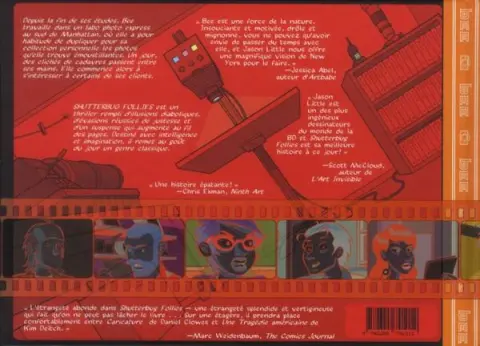 Verso de l'album Shutterbug follies
