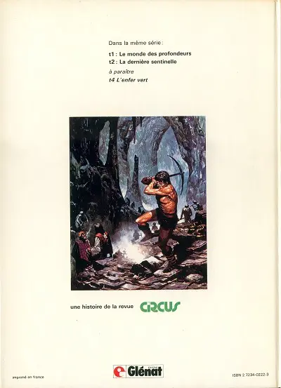 Verso de l'album Storm Tome 3 Le peuple du désert