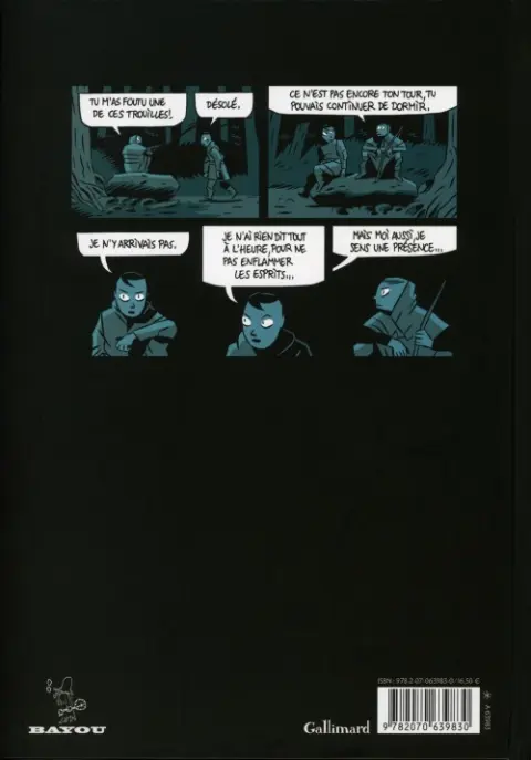 Verso de l'album Varulf Tome 1 La Meute