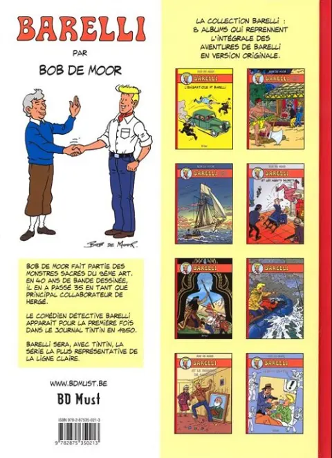 Verso de l'album Barelli Tome 4 Bonne mine à la mer