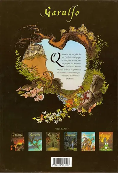 Verso de l'album Garulfo Tome 1 De mares en châteaux