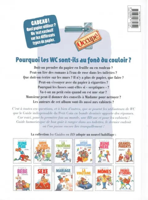 Verso de l'album Le Guide Tome 4 Le guide indispensable du petit coin