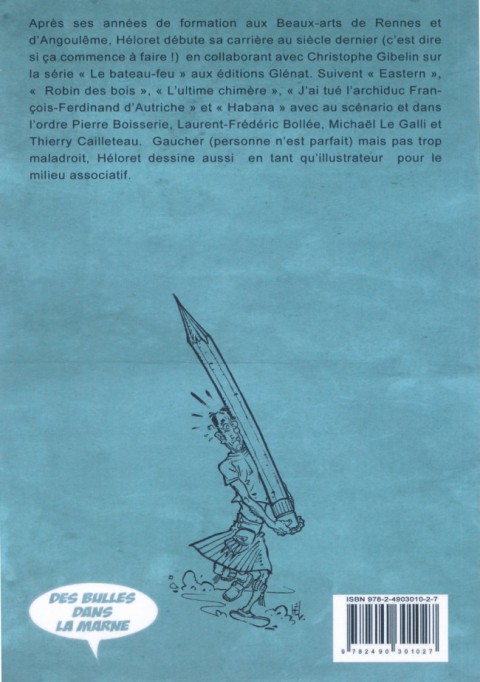 Verso de l'album Artbook Artbook by Héloret
