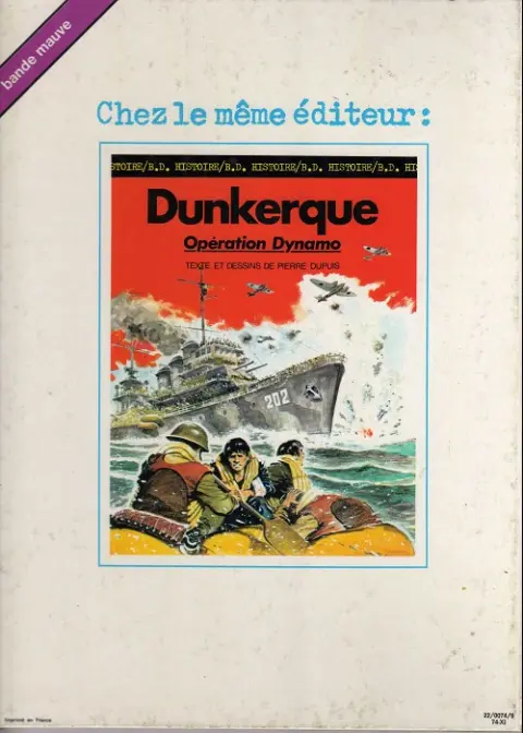 Verso de l'album La Seconde guerre mondiale - Histoire B.D. Tome 1 Blitzkrieg - Tonnerre sur Varsovie