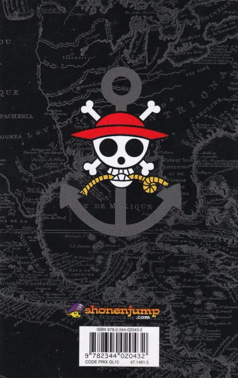 Verso de l'album One Piece Tome 82 Un monde en pleine agitation