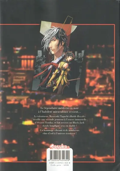 Verso de l'album Blackjack Neo 1