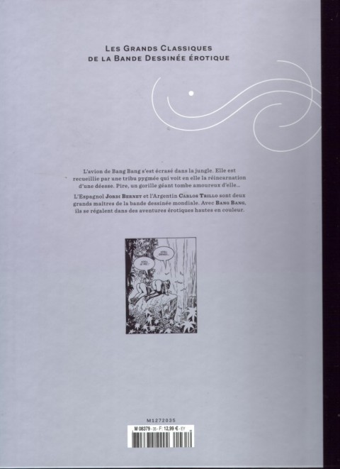 Verso de l'album Les Grands Classiques de la Bande Dessinée Érotique - La Collection Tome 35 Bang Bang - tome 3