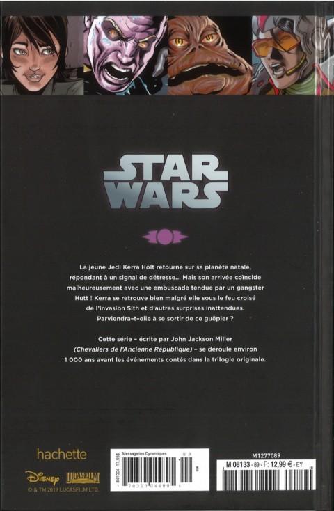 Verso de l'album Star Wars - Légendes - La Collection Tome 89 Chevalier Errant - II. Déluge