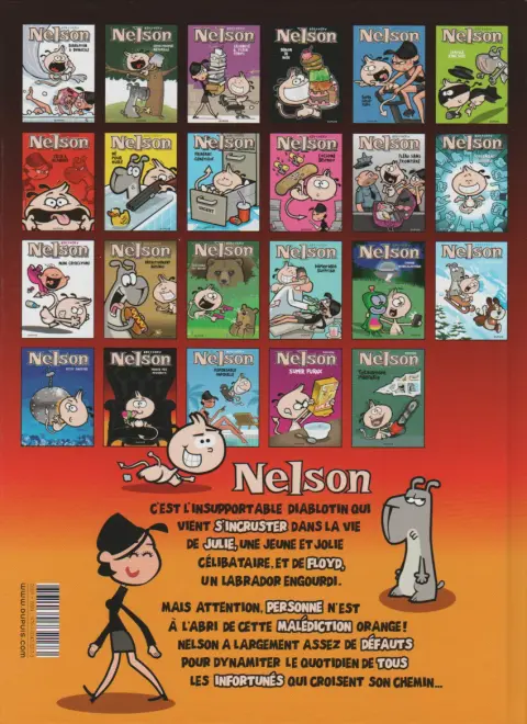 Verso de l'album Nelson Tome 20 Prince des desserts