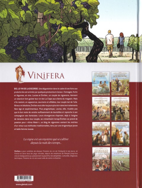 Verso de l'album Vinifera Tome 8 Bio le vin de la discorde