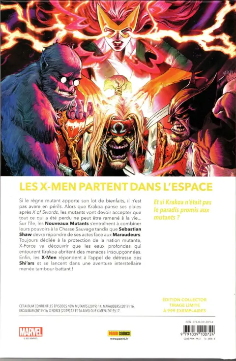 Verso de l'album Reign of X Volume 02