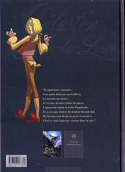 Verso de l'album Célestin Gobe-la-Lune Tome 1 L'amour a ses raisons