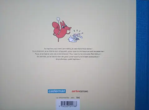 Verso de l'album La Renarde Tome 1 Cruautés