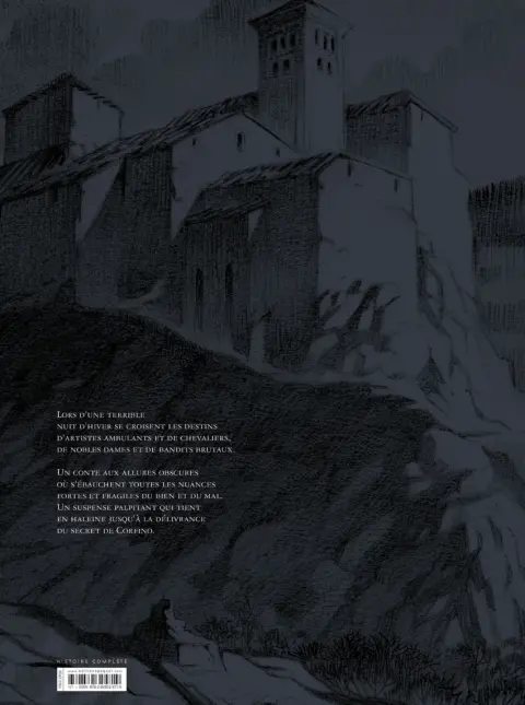 Verso de l'album Corfino Un conte médiéval