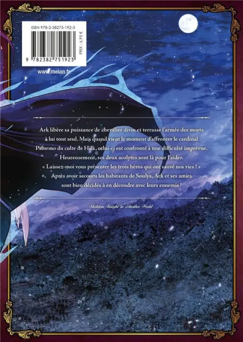 Verso de l'album Skeleton knight in another world Tome IX