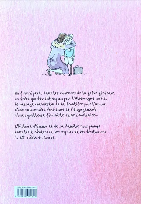 Verso de l'album Le siècle d'Emma Une famille suisse dans les turbulences du XXe siècle
