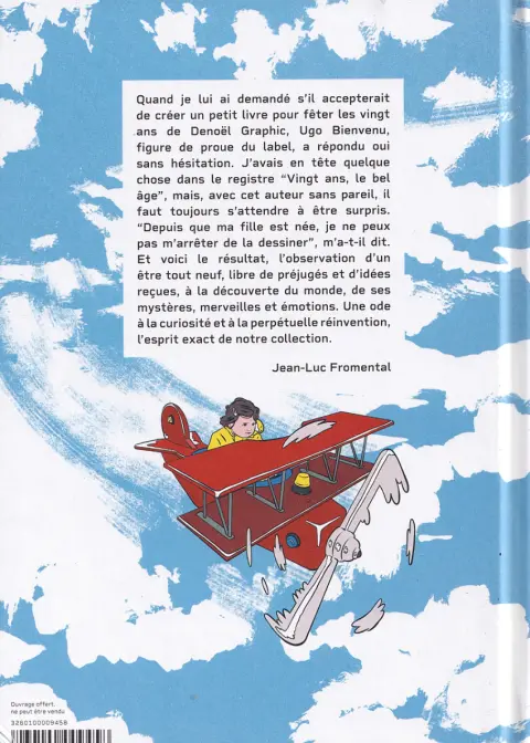Verso de l'album Le journal de Mikki